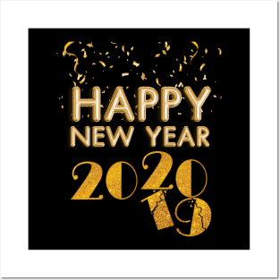 Happy New Year 2020 tee New Years Eve Party Posters and Art